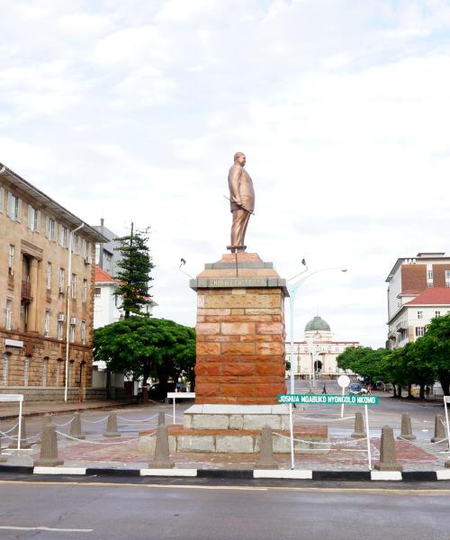 Krásný pohled na město Bulawayo