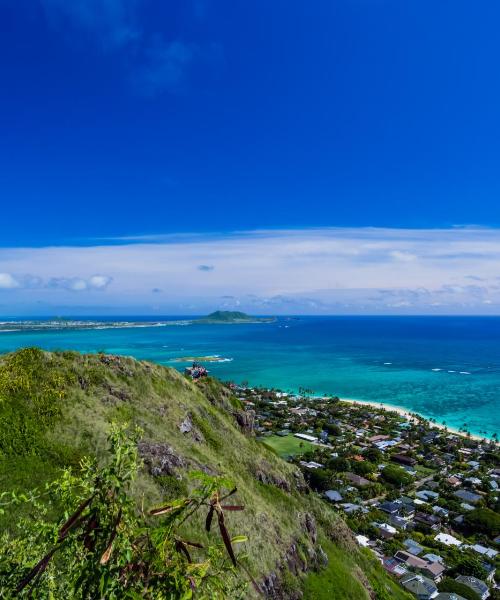 Ein schöner Blick auf Kailua