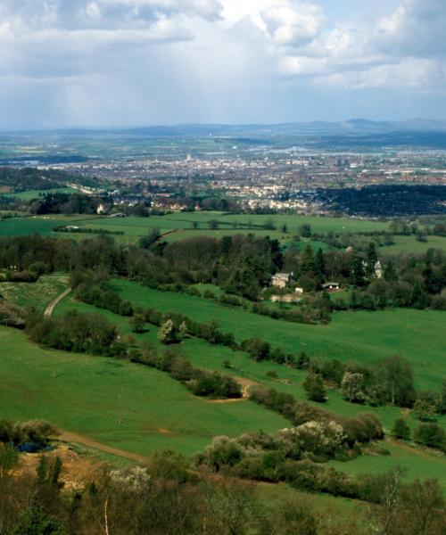 Krásný pohled na město Gloucester