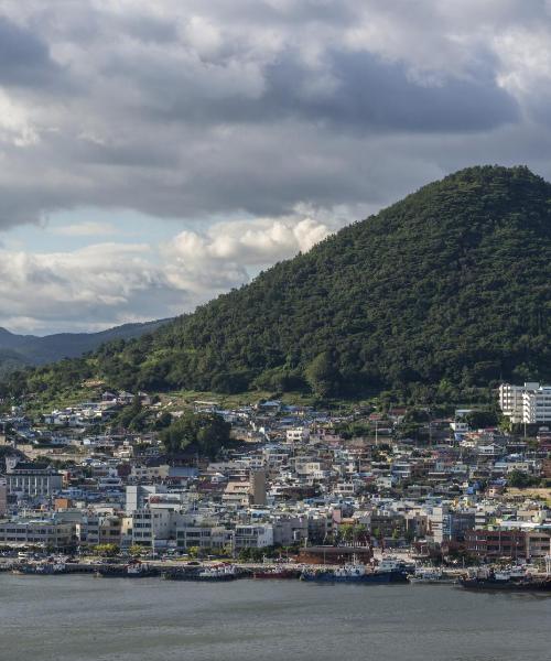 A beautiful view of Yeosu.