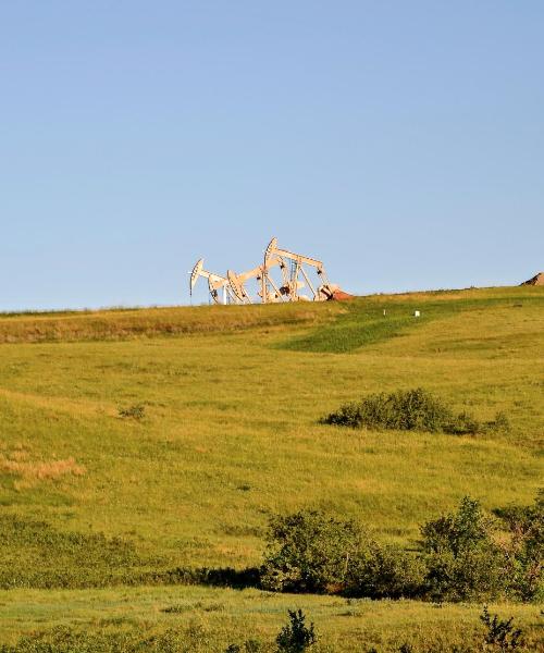 Una hermosa vista de Williston