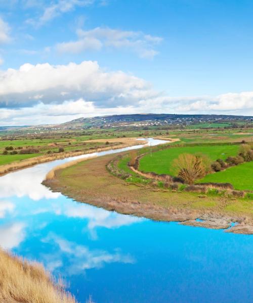 A beautiful view of Shannon serviced by Shannon Airport