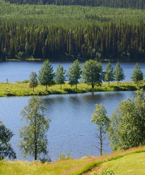 A beautiful view of Inari.