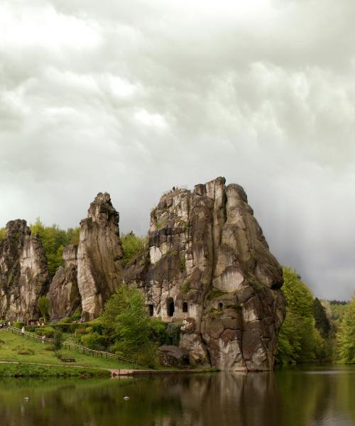 Krásný pohled na město Detmold