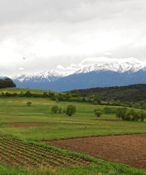 Una bellissima vista di Rogachevo