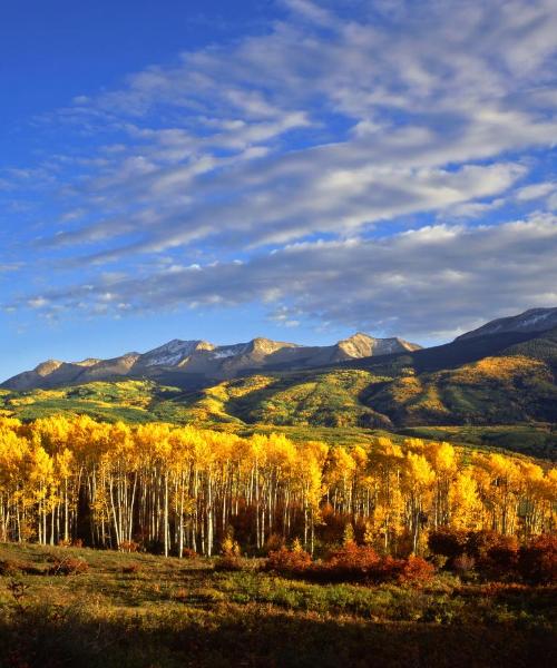 Una bellissima vista di Gunnison