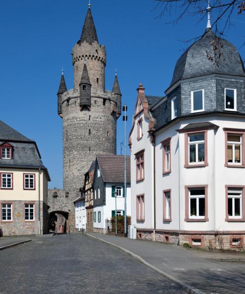 Una bellissima vista di Friedberg