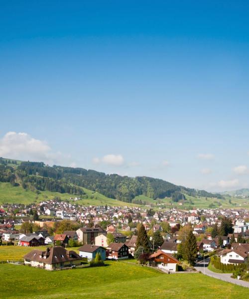 Linna Appenzell kaunis vaade