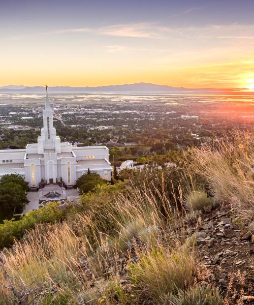 A beautiful view of Bountiful