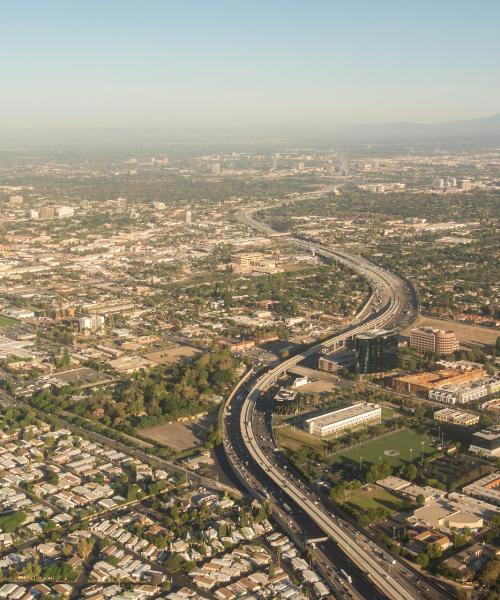 Una panoràmica bonica de Tustin