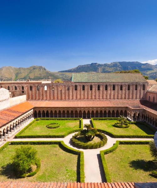 A beautiful view of Monreale.