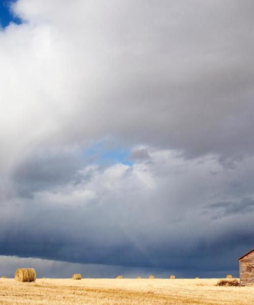 Una bonita panorámica de Airdrie