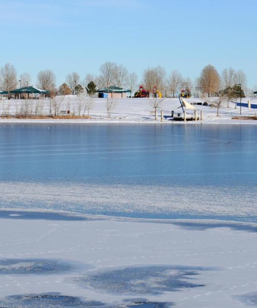 Krásny pohľad na mesto Littleton