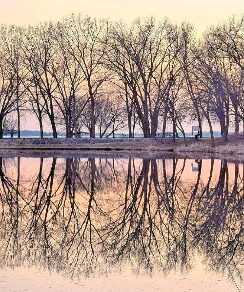 Una bellissima vista di Beaver Dam