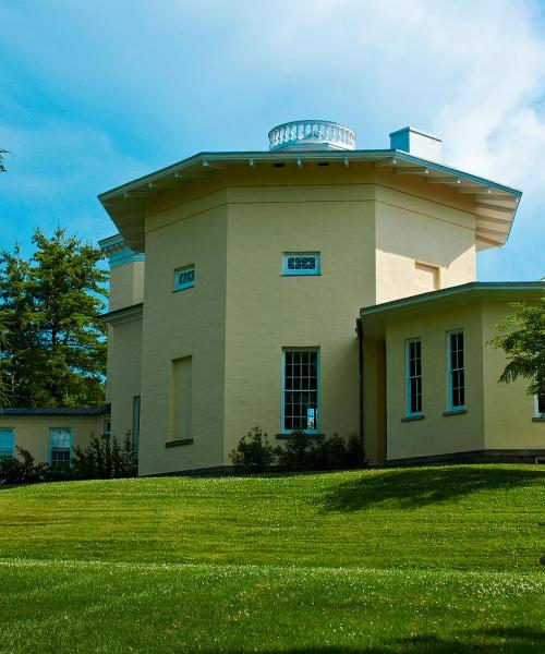 Una bonita panorámica de Amherst