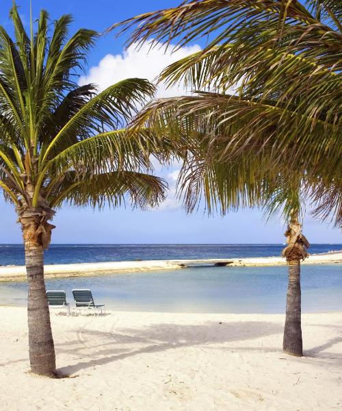 Krásný pohled na město Oranjestad