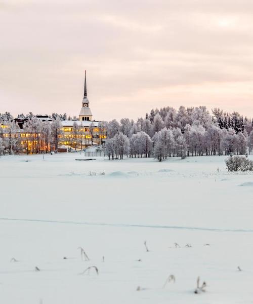 Una bonita panorámica de Kuusamo