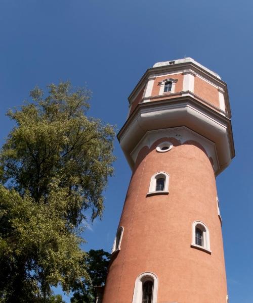 Krásný pohled na město Neu-Ulm