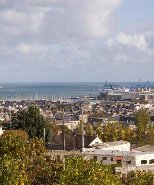 Uma bela vista de Cherbourg en Cotentin