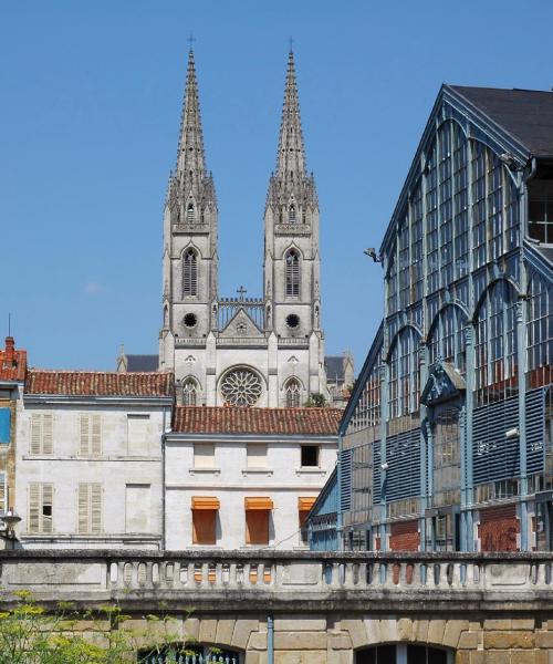 Niort şehrinden güzel bir manzara