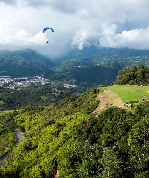 Uma bela vista de Cúcuta