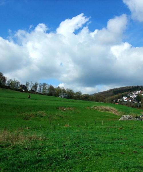 Uma bela vista de Lennestadt