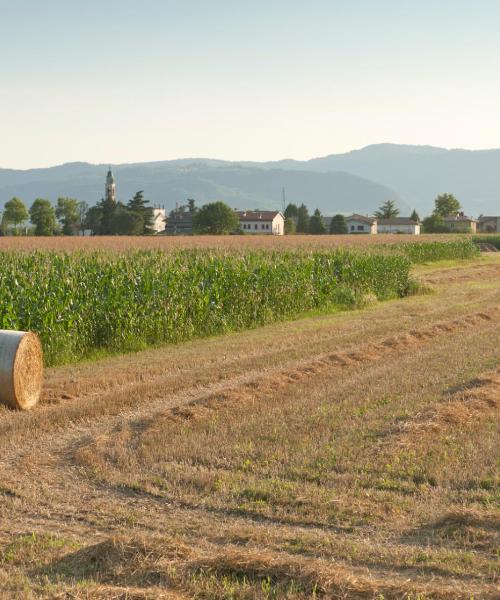 Predivan pogled na grad 'Thiene'