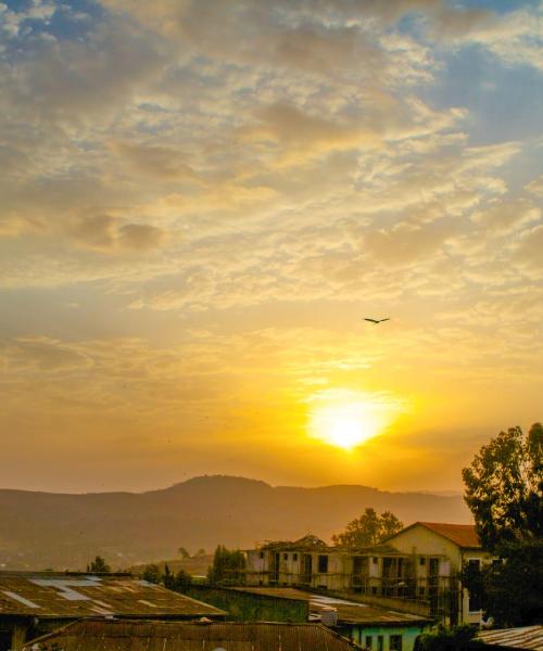 Una bellissima vista di Gonder