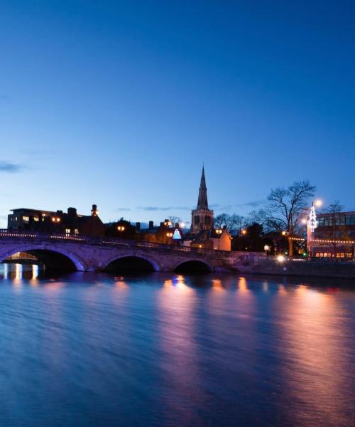 Una bonita panorámica de Bedford