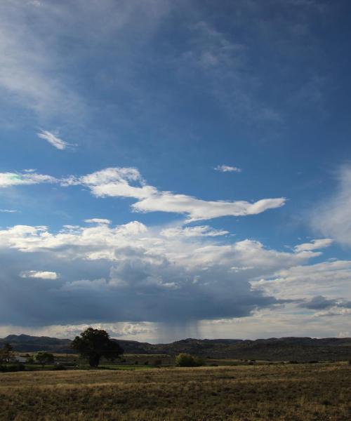 Čudovit pogled na mesto Colesberg