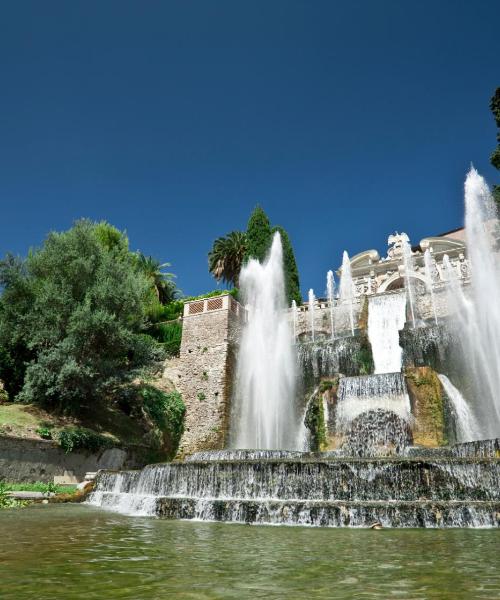 A beautiful view of Tivoli.