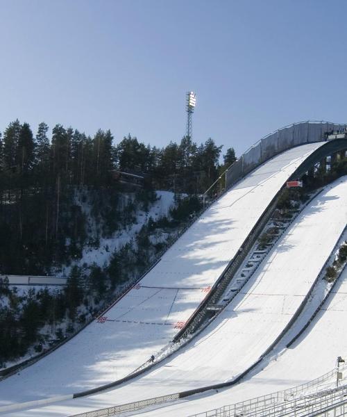 Kaunis näkymä kaupunkiin Lahti