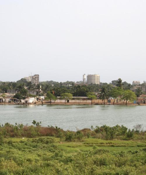 A beautiful view of Lomé serviced by Lomé-Tokoin Airport.