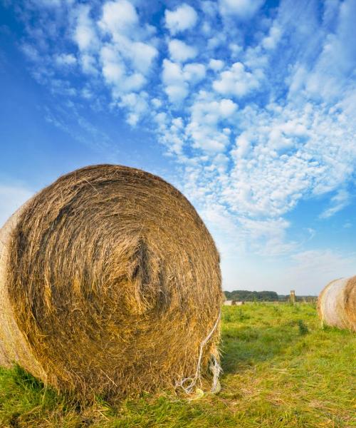 Krásny pohľad na mesto Ahaus