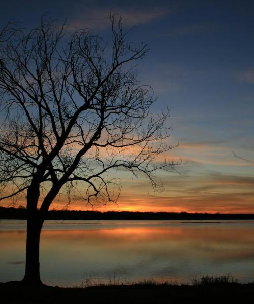 A beautiful view of Cedar Hill.