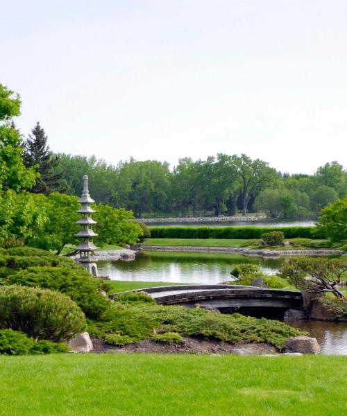 Una bellissima vista di Lethbridge