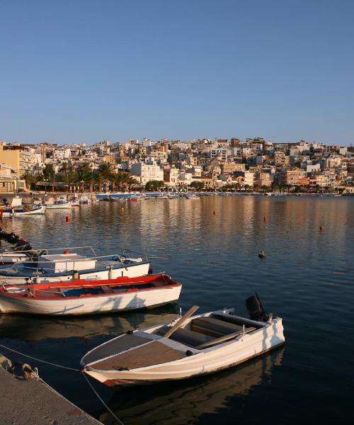 A beautiful view of Sitia – city popular among our users.