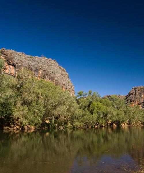 A beautiful view of Kununurra serviced by East Kimberley Regional Airport.