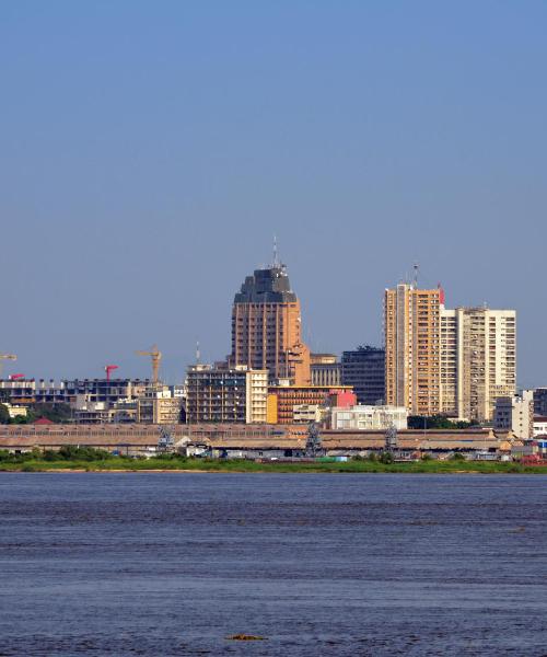 Et smukt billede af Kinshasa, som ligger i nærheden af N'djili Lufthavn