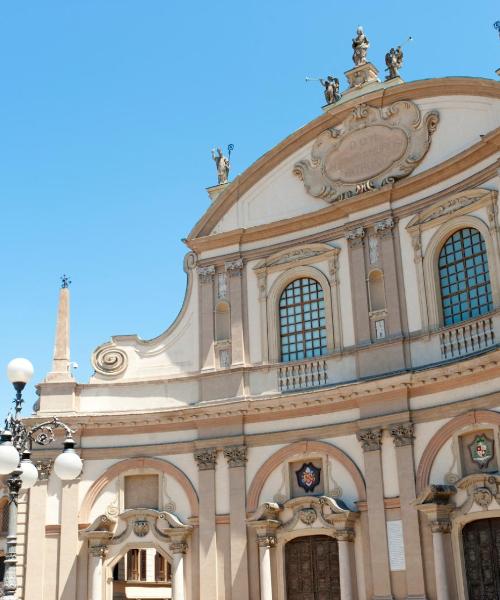 Čudovit pogled na mesto Vigevano