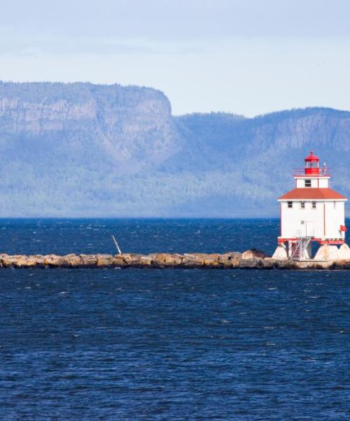 Een mooi uitzicht op Thunder Bay