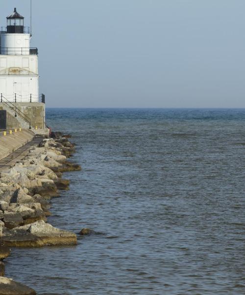 Una bonita panorámica de Manitowoc