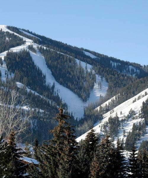 Ein schöner Blick auf Upland