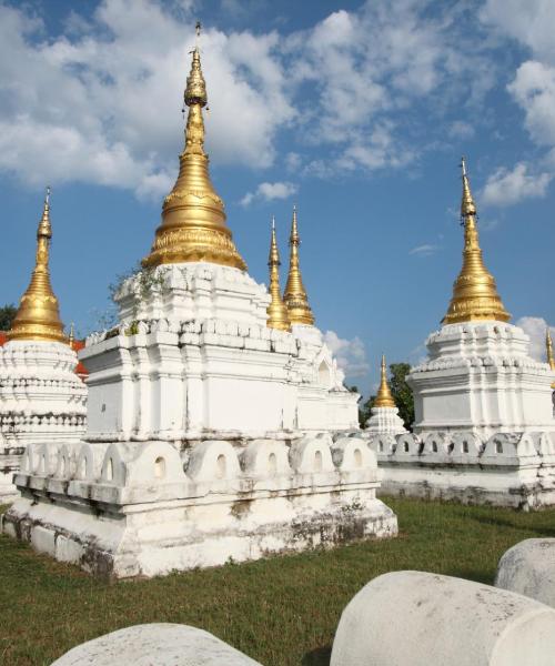 Krásný pohled na město Lampang