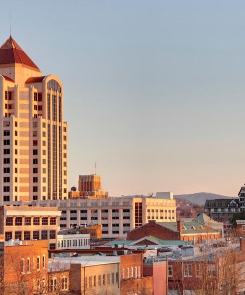 A beautiful view of Roanoke.