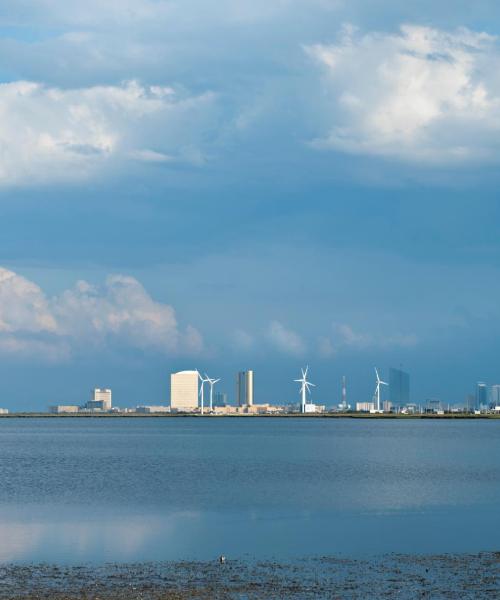 Krásný pohled na město Absecon