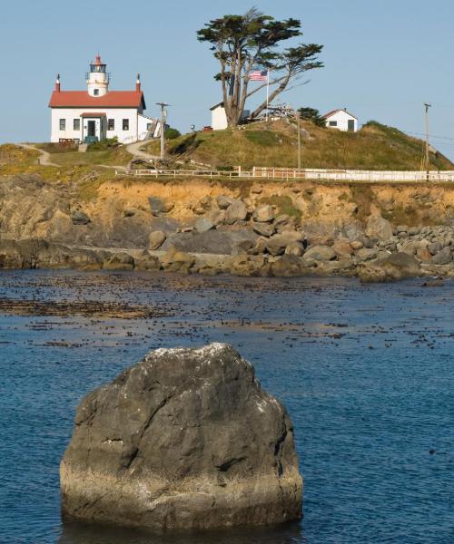 Una panoràmica bonica de Crescent City