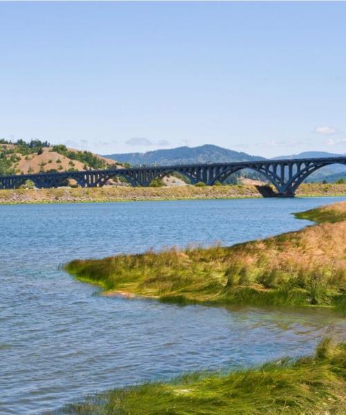 Krásný pohled na město Grants Pass