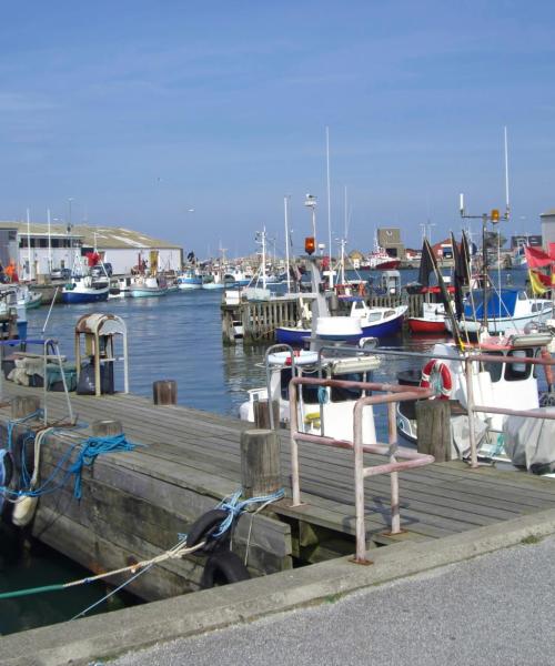 A beautiful view of Hirtshals.