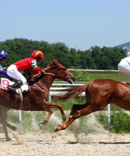 Prelep pogled na grad Batejvija